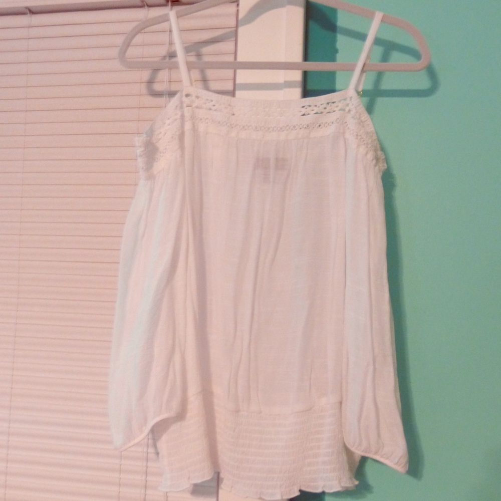 White tank top